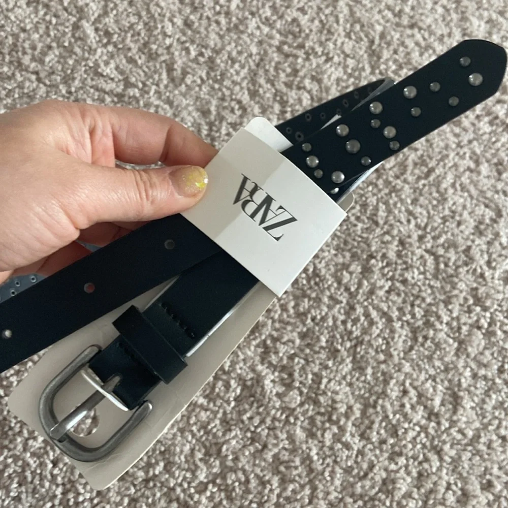 Zara kids studded belt. 10-14 yrs